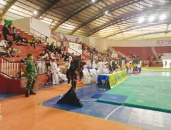 Jaga Kondusivitas, Babinsa Monitoring Kejuaraan Pencak Silat Madiana Van Java 2