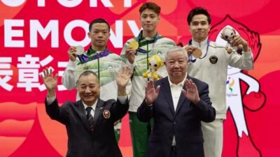 Seraf Naro Siregar Raih Perunggu Asian Games 2026