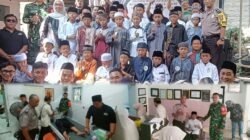 Wujud Kepedulian Sosial, Babinsa Gempol Hadiri Khitan Massal