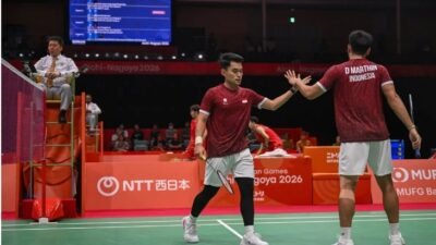 Indonesia Lolos Final Bulutangkis Beregu Putra Asian Games 2026