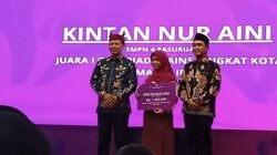 Prestasi Gemilang Kintan Nur Aini, Murid SMPN 4 Pasuruan Sukses Meraih Juara 1 Olimpiade Sains Tingkat Kota Pasuruan