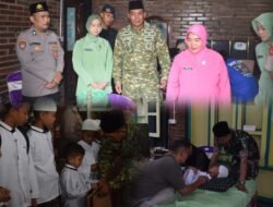 Semangat Peringati HUT ke-81 TNI, Kodim 0819 Pasuruan Gandeng Ningsih Tinampi Gelar Bakti Teritorial, Hadirkan Khitan Massal hingga Santunan Anak Yatim