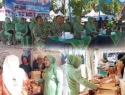 Semarak HUT ke-81 TNI, kodim 0819 Pasuruan Gelar Bazar Sediakan Sembako Murah dan Dorong UMKM Lokal