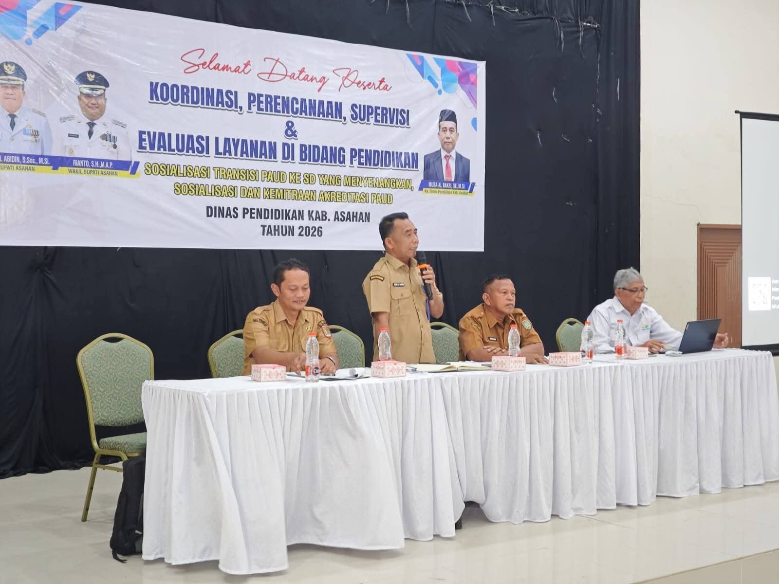 Perkuat Sinergi Pendidikan Anak Dini, Kadisdik Asahan Buka Sosialisasi Transisi PAUD ke SD yang Menyenangkan