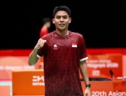 Ubed dari PB Djarum Antar Indonesia Raih Emas