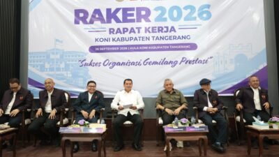 Jelang Porprov Banten, Bupati Maesyal Minta KONI Tangerang Matangkan Pembinaan Atlet