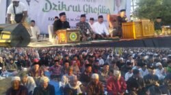 Lestarikan Kearifan Lokal, Danramil Purwosari Hadiri Manaqib dan Selamatan Desa Kertosari