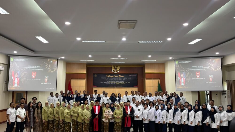 Safri Abdullah Dilantik Jadi KPN Makassar