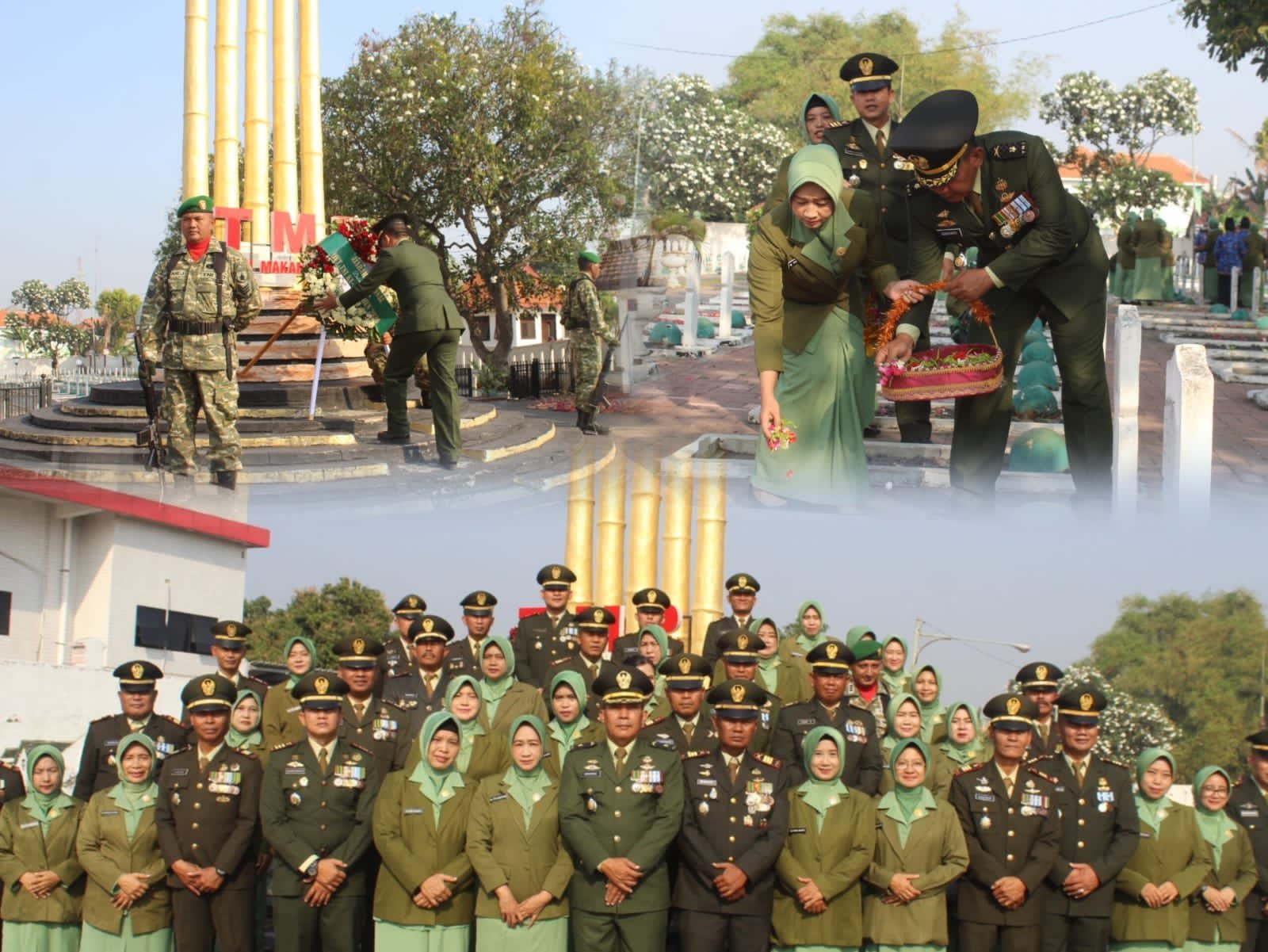 Peringati HUT TNI ke-81, Kodim 0819 Pasuruan Gelar Ziarah Nasional