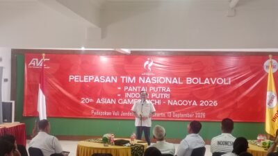 PBVSI Lepas Timnas Voli ke Asian Games 2026