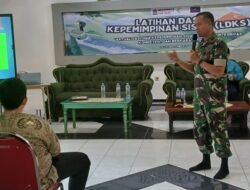 Bekali Siswa Jadi Pemimpin, Danramil Paiton Isi Materi LDKS di SMA Tunas Luhur