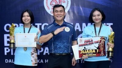 PB TNI AU Tampil Gemilang, Nadia/Nimas Rebut Juara I Ganda Putri Piala Panglima TNI 2026