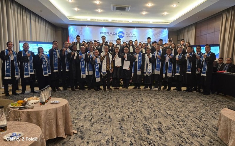 Tekankan Integritas, DPN Peradi SAI Angkat 83 Advokat Baru dari 4 DPC Jakarta