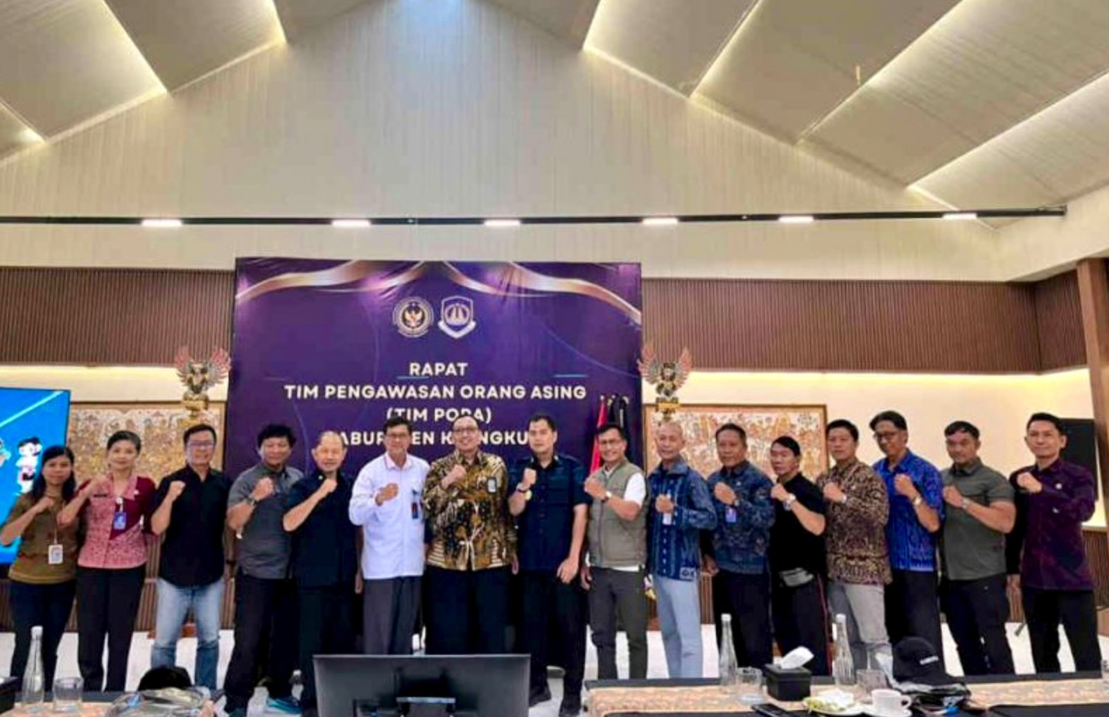 Imigrasi Klungkung Gelar Rakor Tim Pora, Bahas Pengawasan WNA