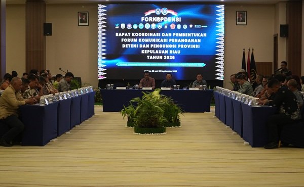 Rudenim Pusat Tanjungpinang Bentuk FORKOPDENSI 2026 di Batam