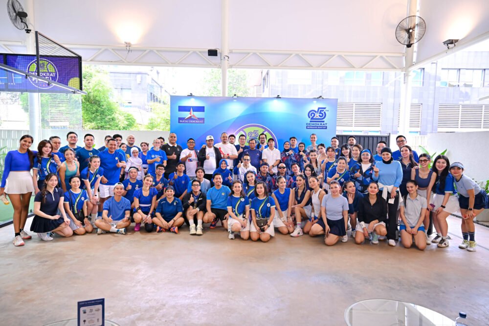 Demokrat Gelar Turnamen Padel HUT ke-25