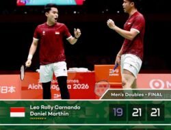 Leo/Daniel Raih Emas Asian Games 2026
