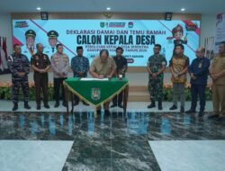 Bupati Asahan Pimpin Deklarasi Pilkades Damai 2026