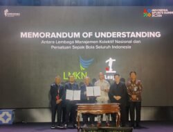PSSI dan LIB Gandeng LMKN Bangun Ekosistem Musik Sepak Bola