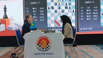 Duta dan Laisa Tumbang di Duel Match JAPFA Chess