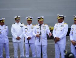 KRI Sriwijaya-100 Resmi Dikukuhkan, Merah Putih Berkibar di Pelabuhan Tanjung Priok