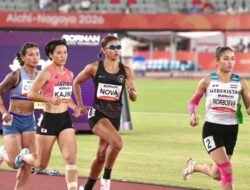 Wamenpora Dukung Diva dan Emilia di Final Atletik Asian Games 2026