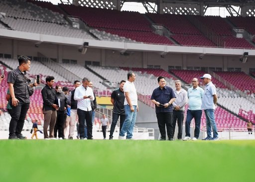 Erick Thohir Cek Stadion Jelang FIFA ASEAN Cup 2026