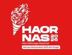 Logo Haornas 2026 Bawa Pesan Olahraga untuk Semua