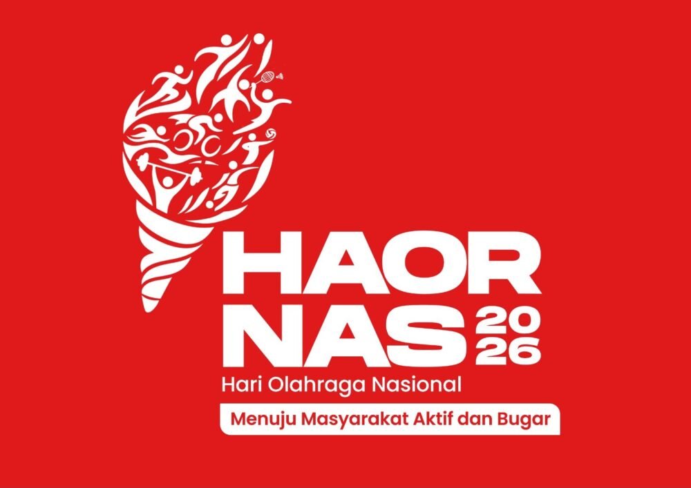 Logo Haornas 2026 Bawa Pesan Olahraga untuk Semua