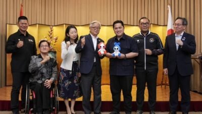 Menpora Erick Apresiasi Dukungan Jepang untuk Kontingen Indonesia