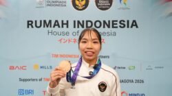 Karateka putri Indonesia Leica Al-Humaira Lubis