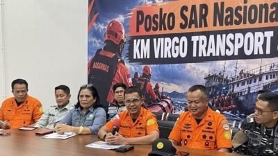 Basarnas Siapkan Pengangkatan Bangkai Kapal Virgo