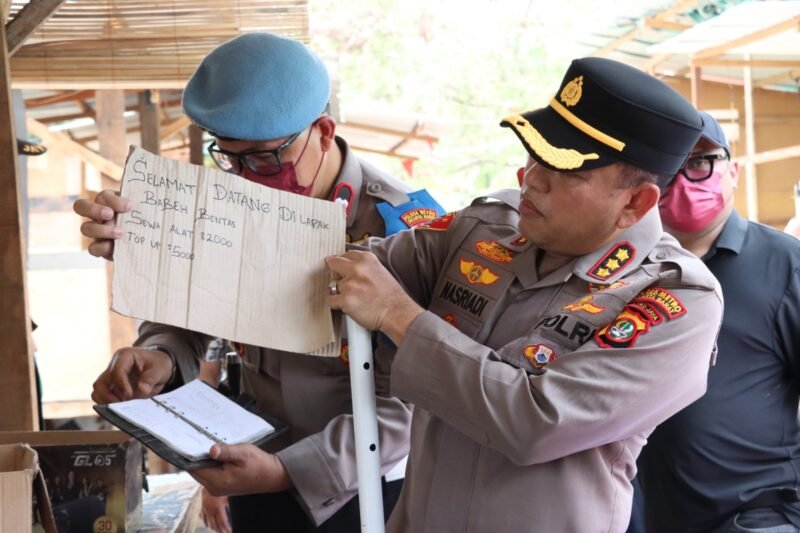 Polisi Bongkar 30 Lapak Narkoba di Kampung Ambon