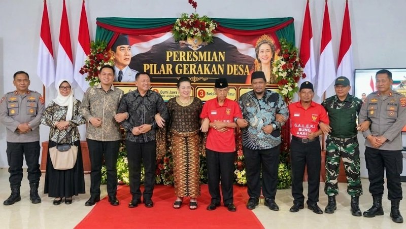 Dewi Ayu Gembirowati Gaungkan 4 Pilar Gerakan Desa di Soekarno Centre Lampung Timur