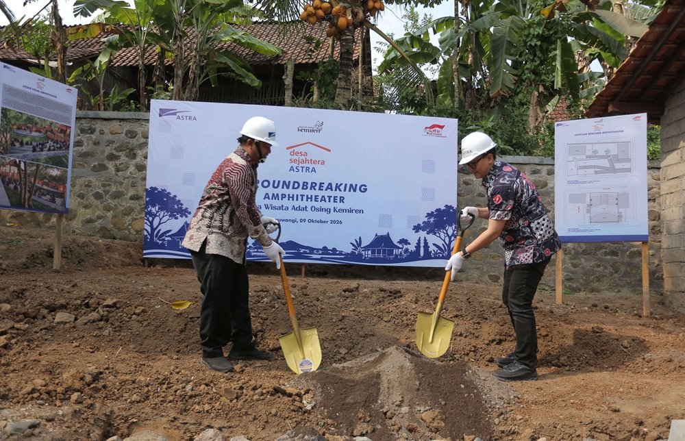 Astra Kembangkan Wisata Budaya Osing melalui Pembangunan Amfiteater di Banyuwangi