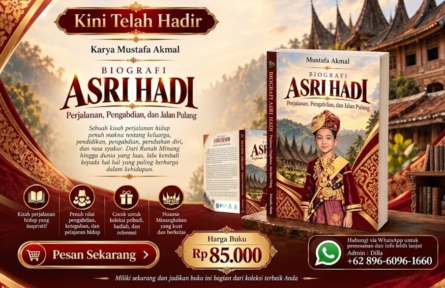 Mengenal Asri Hadi Lewat Biografi, dari Perjuangan hingga Makna Jalan Pulang