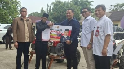 Kelompok Tani Kabupaten Tangerang Dapat Alat dan Mesin Pertanian Dari DPC Gerindra