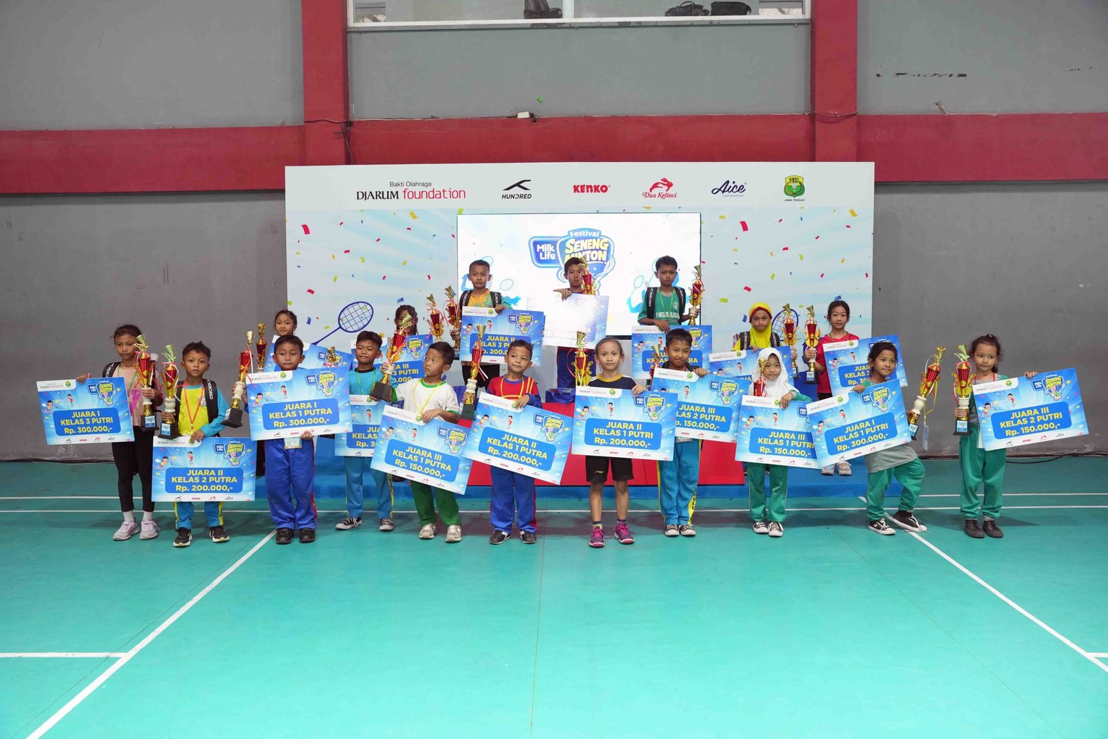 MilkLife Festival SenengMinton Solo Dorong Minat Bulutangkis Sejak Dini