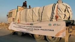 Gaza Terima Bantuan 1.000 Ton Tepung Terigu, Krisis Pangan Masih Mengancam