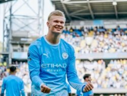 Haaland Cetak Dua Gol, Manchester City Taklukkan Ipswich 3-2