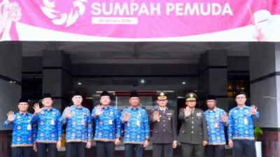 Munjirin Pimpin Upacara Hari Sumpah Pemuda ke-98 di Jakarta Timur