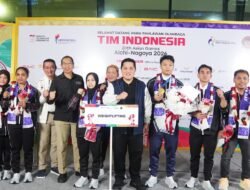 Atlet Peraih Emas Asian Games 2026 Disambut Menpora Erick