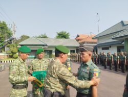Kasdim 0819/Pasuruan Pimpin Upacara Kenaikan Pangkat Periode 1 Oktober 2026