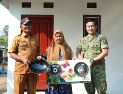 Dandim 0809/Kediri Serahkan Rumah Hasil Bedah kepada Warga Brenggolo