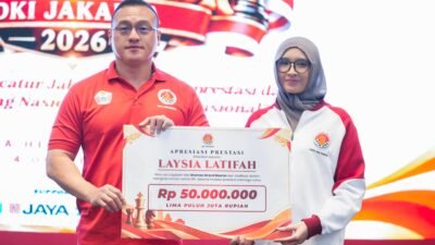 Laysa Latifah Raih Bonus Rp50 Juta Usai Cetak Gelar WGM