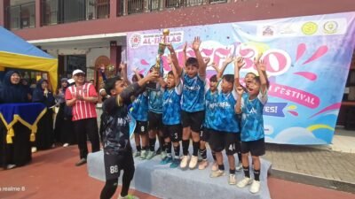 MI Tarbiyatul Falah Juara Futsal ISAVE 3.0 Al-Ikhlas
