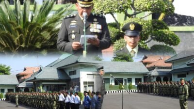 Kodim 0819 Pasuruan Gelar Upacara HUT ke-81 TNI