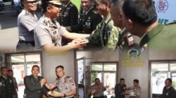 Jajaran Polres Pasuruan Datangi Makodim 0819 Rayakan HUT TNI ke-81