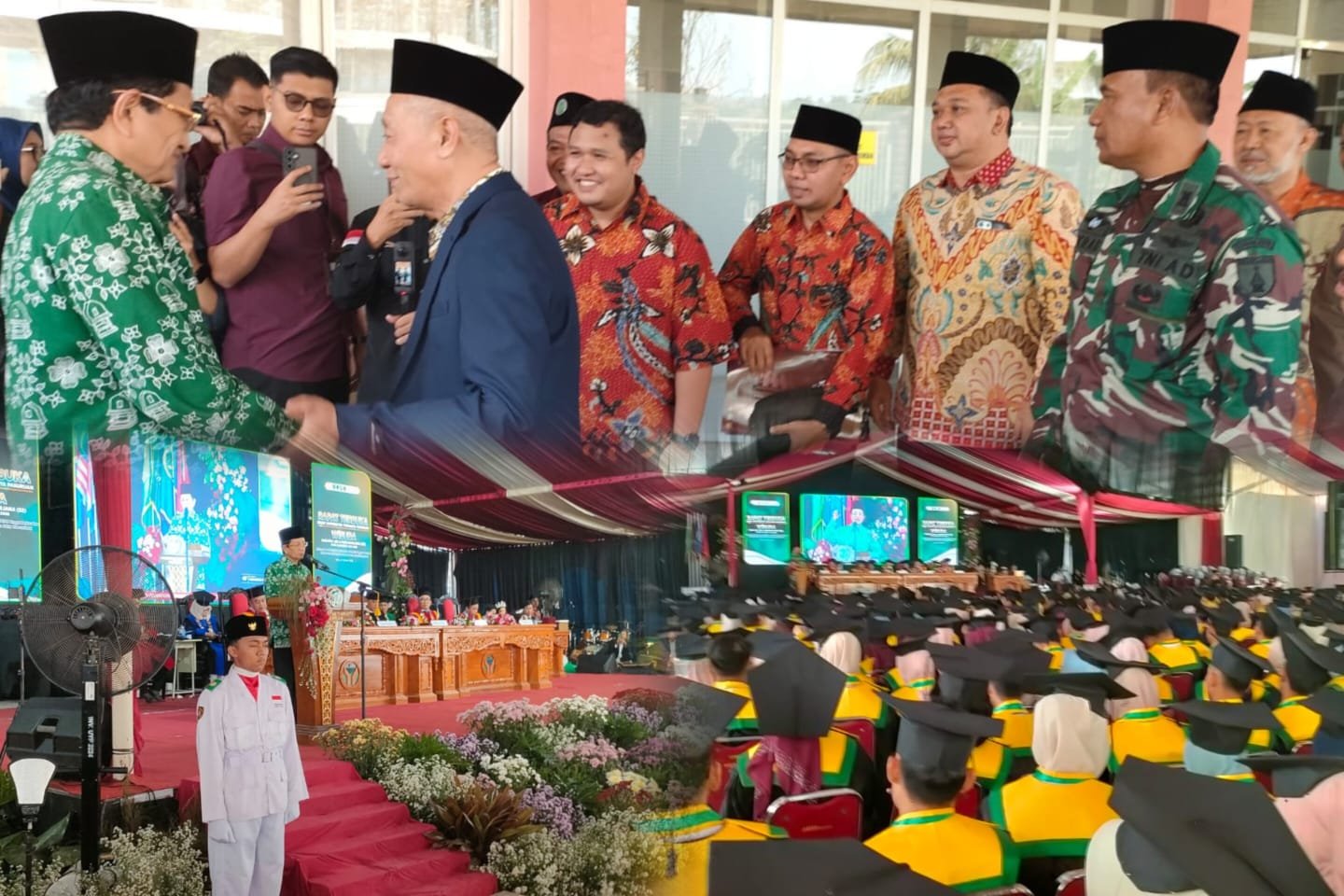 Danramil Purwosari Hadiri Wisuda ke-23 Universitas Yudharta Pasuruan, 646 Mahasiswa Resmi Dikukuhkan