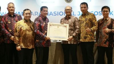 Pemkab Tangerang Raih Jamsostek Award 2026, Lakukan Terobosan Pekerja Rentan BPJS Ketenagakerjaan